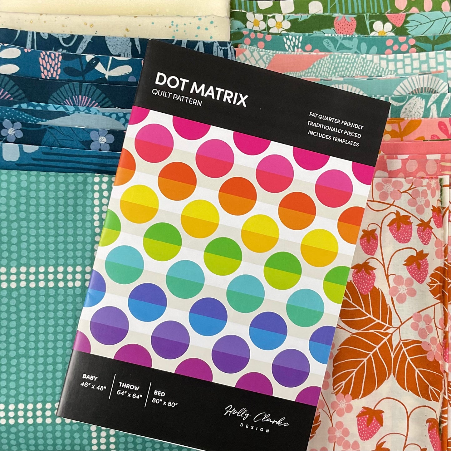 Reimagined Landscapes by Jen Hewett : Dot Matrix Quilt Kit