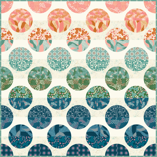 Reimagined Landscapes by Jen Hewett : Dot Matrix Quilt Kit