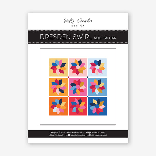 Reimagined Landscapes by Jen Hewett : Dresden Swirl Quilt Kit