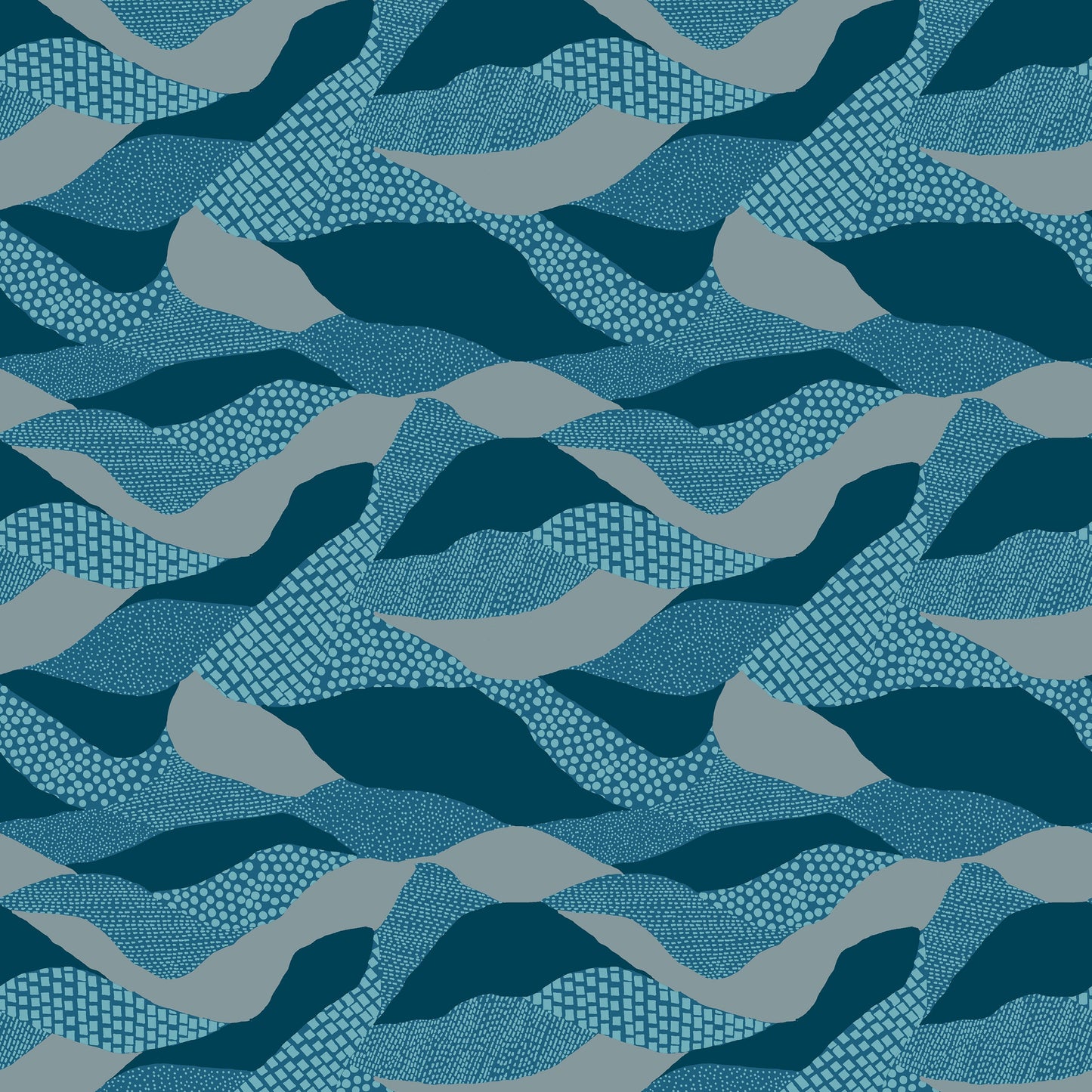 Reimagined Landscapes by Jen Hewett : Lands End Teal RS6053 16