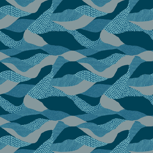 Reimagined Landscapes by Jen Hewett : Lands End Teal RS6053 16