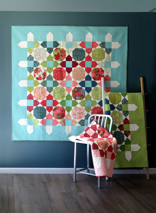 Picket Quilt Kit  - Multiple Fabric Options to Choose From