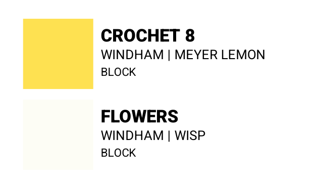 Retro Crochet Quilt Kit featuring Ruby + Bee Solids