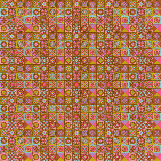 Rhapsody by Anna Maria Textiles : Cottage Kitchen Rust AMT168-37C