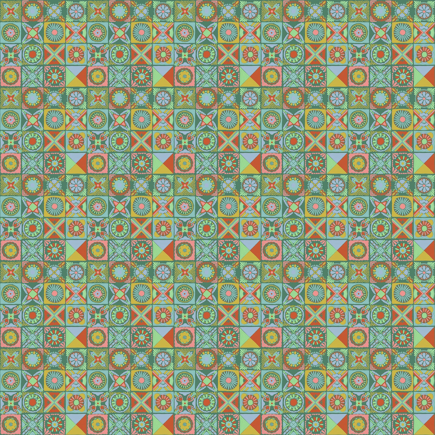 Rhapsody by Anna Maria Textiles : Cottage Kitchen Jade AMT168-74V