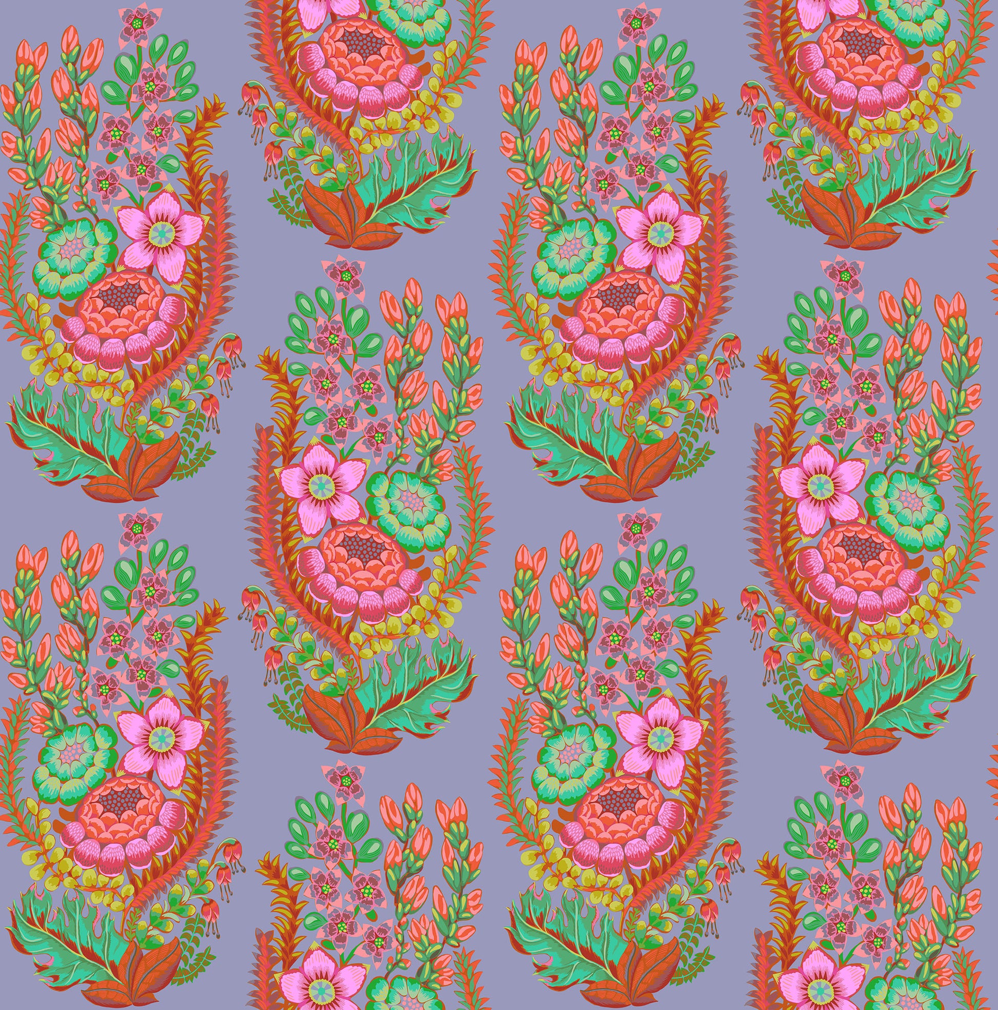 Rhapsody by Anna Maria Textiles : Outstretched Periwinkle AMT170-45V