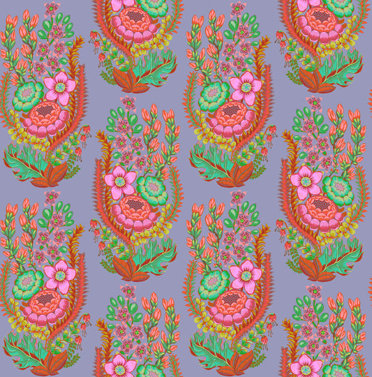 Rhapsody by Anna Maria Textiles : Outstretched Periwinkle AMT170-45V