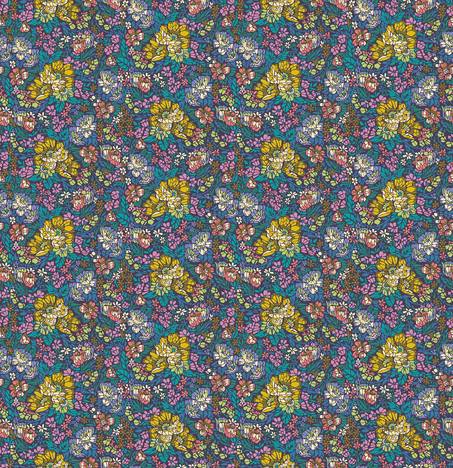 Rhapsody by Anna Maria Textiles : Mosaic Ocean AMT169-62C