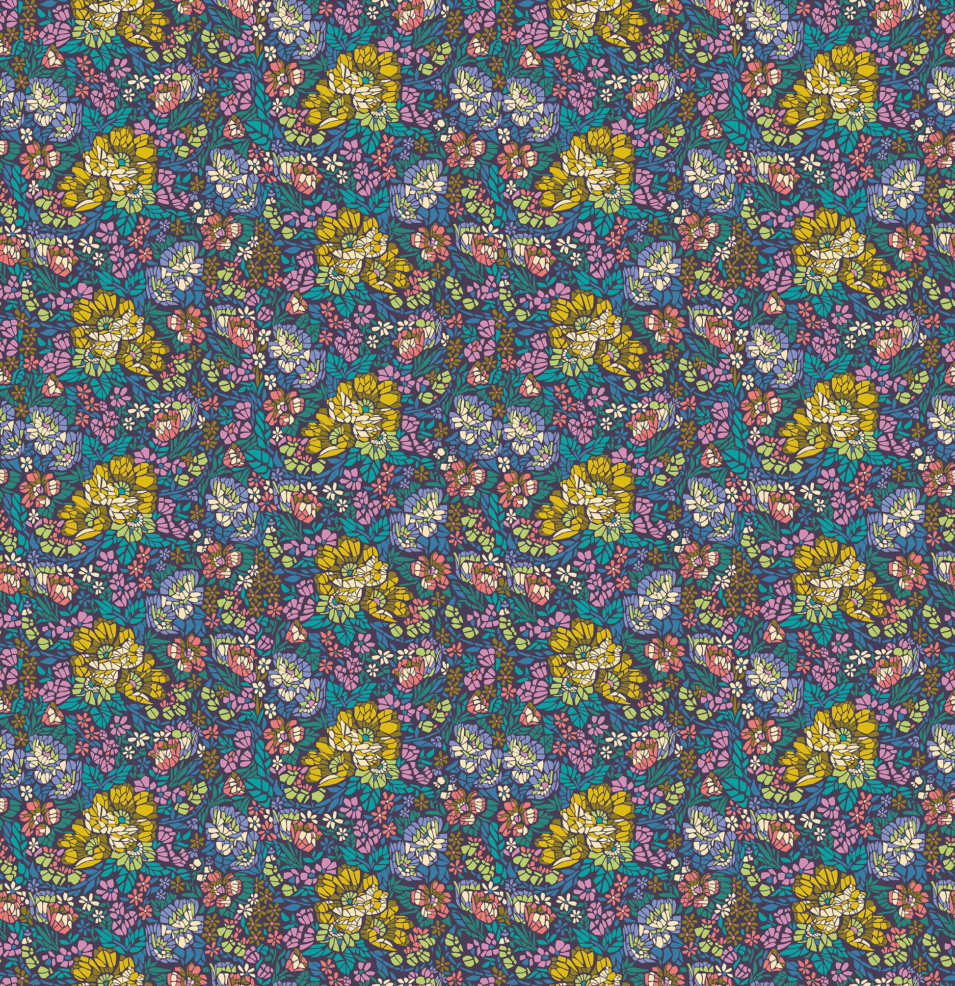 Rhapsody by Anna Maria Textiles : Mosaic Ocean AMT169-62C