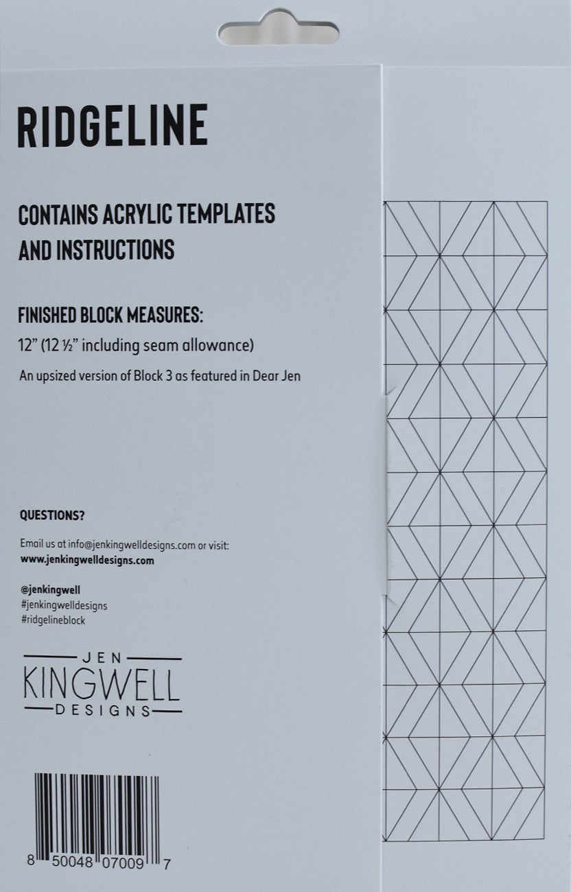 Ridgeline Tempter by Jen Kingwell Designs - Special Order