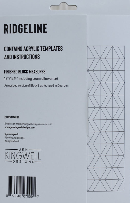 Ridgeline Tempter by Jen Kingwell Designs - Special Order