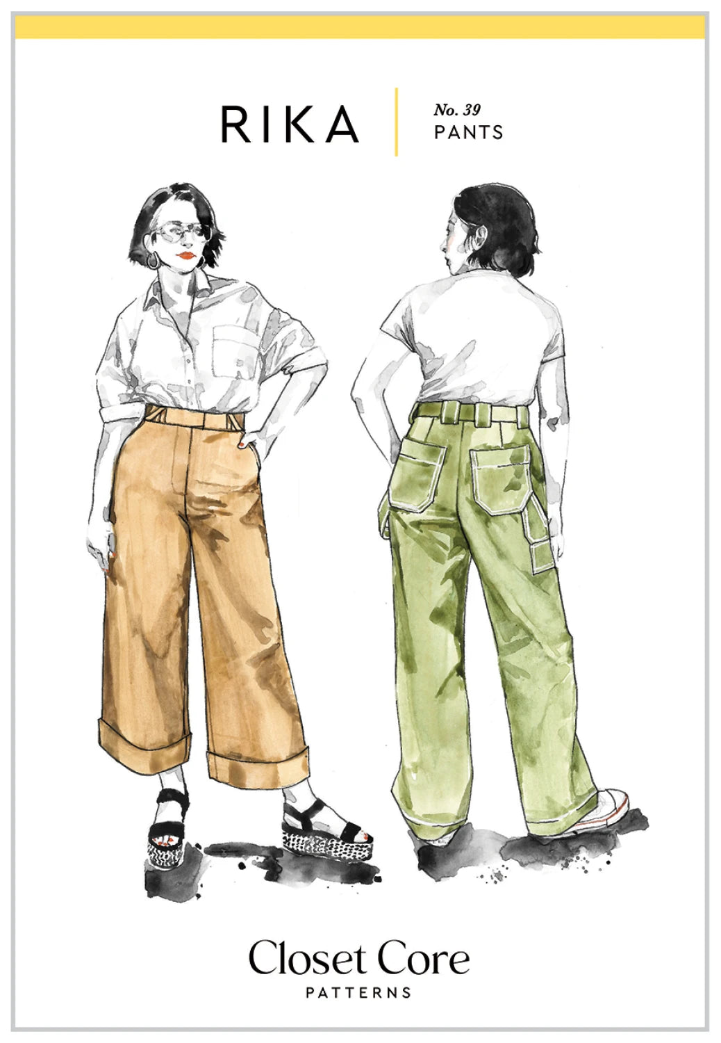Rika Pants Pattern by Closet Core Patterns - Special Order