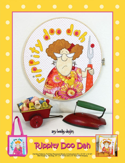 Rippity Doo Dah Quilt Appliqué Project Pattern by Amy Bradley