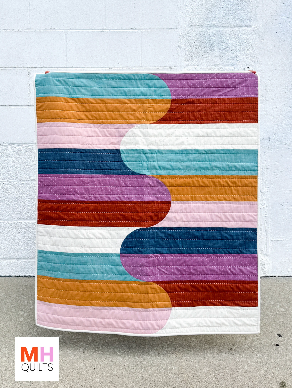 Ripple Quilt Pattern by Modern Handcraft