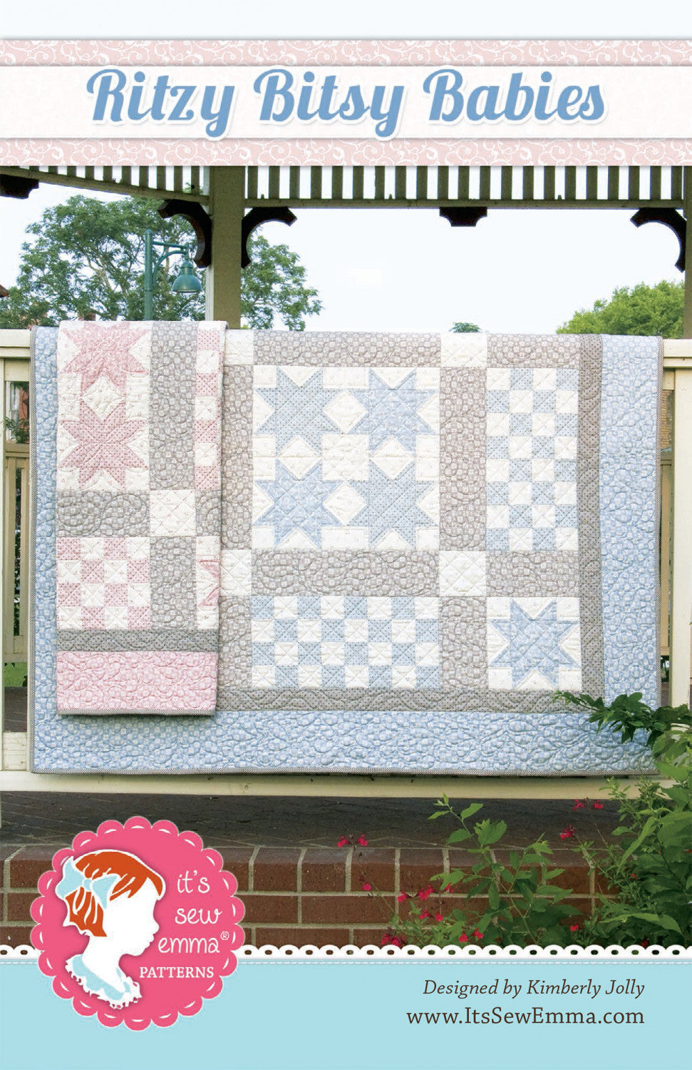 Ritzy Bitsy Babies Quilt Pattern by It’s Sew Emma