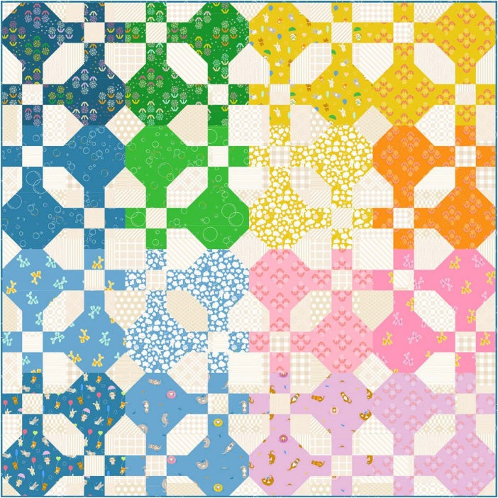 River Heights Quilt Pattern by The Blanket Statement