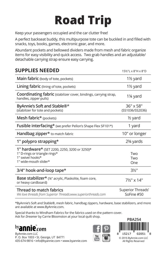 Road Trip # PBA254 - Special Order