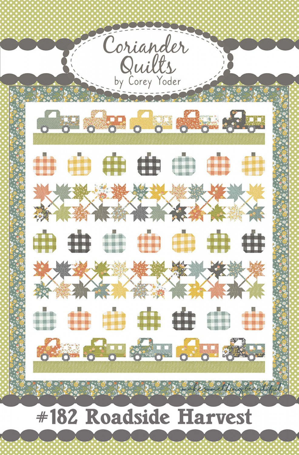 Roadside Harvest Quilt Pattern by Coriander Quilts - Special Order
