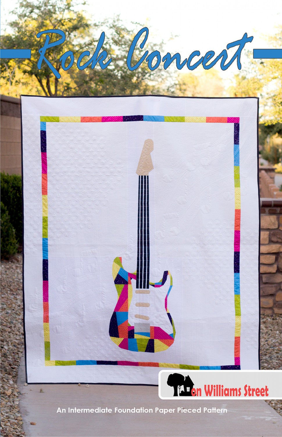 Rock Concert FPP Quilt Pattern by On Williams Street