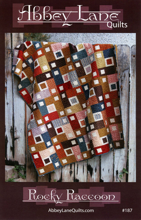Rocky Raccoon Quilt Pattern by Abbey Lane Quilts