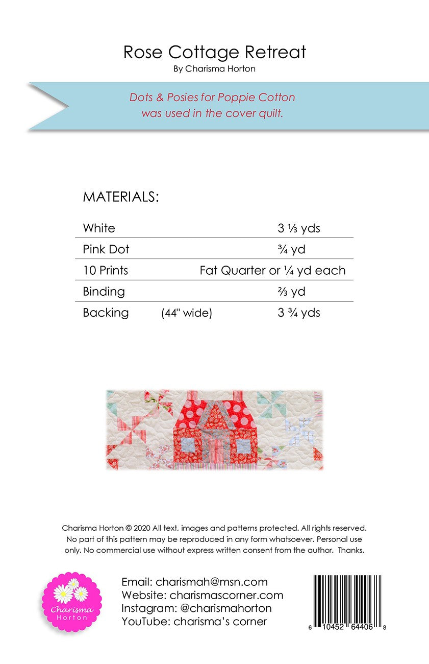 Rose Cottage Retreat # CH252 - Special Order