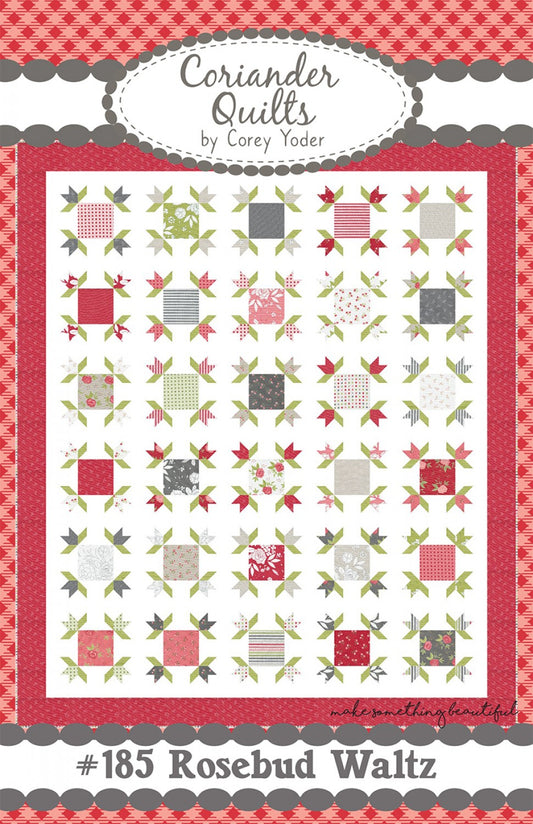 Rosebud Waltz Quilt Pattern by Corriander Quilts - Special Order