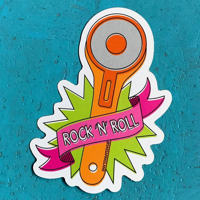 Rotary Cutter Sticker by Sassafras Lane – Modern Quilt Co.