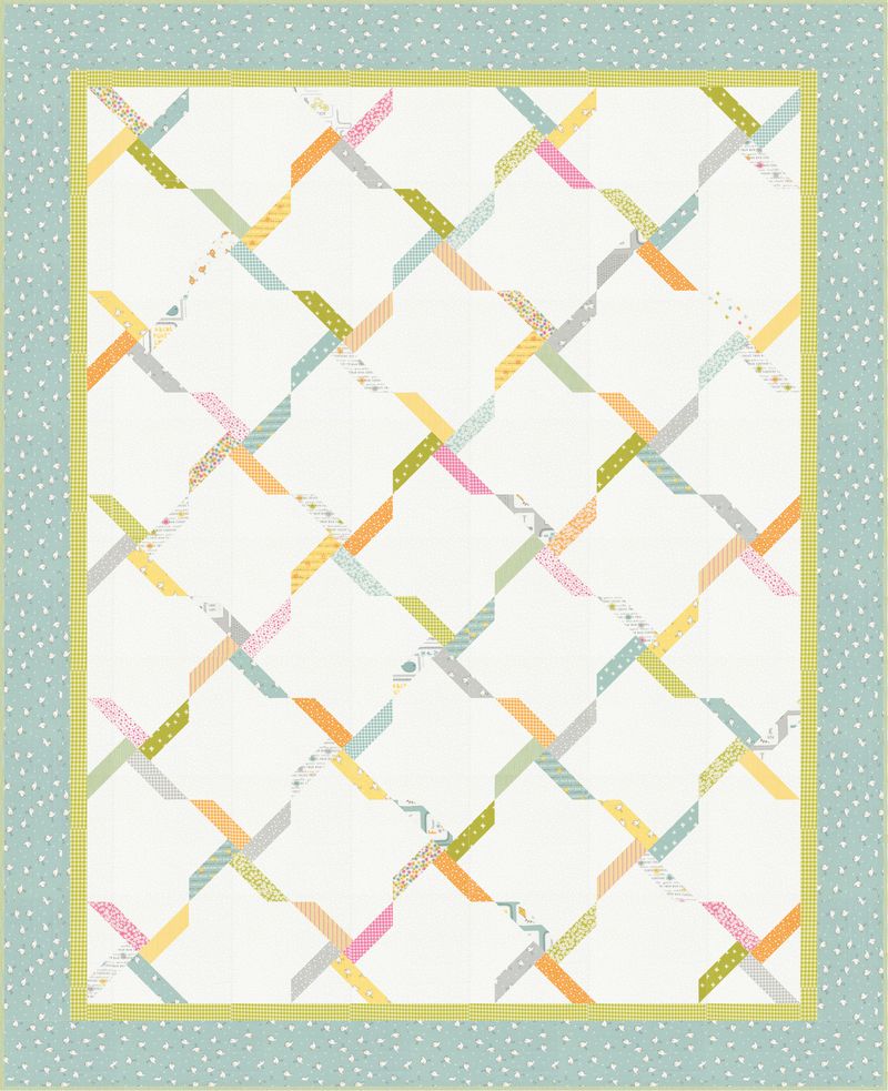 Shine by Sweetwater : Twirl Quilt Kit (Estimated Ship Date Oct. 2024)