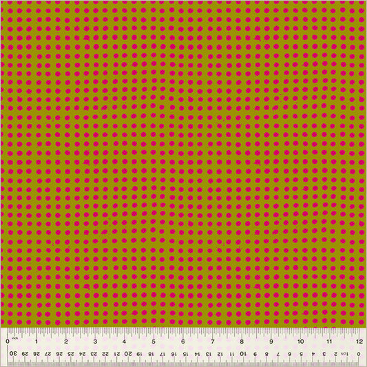 Ruby + Bee Blenders by Heather Ross - Dots Turmeric/Dragonfruit 54417-31