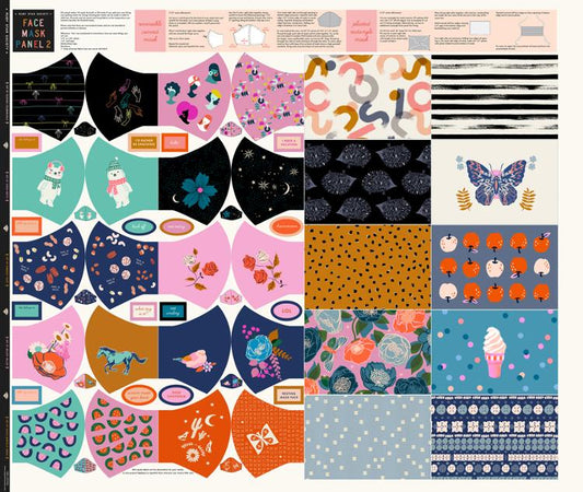 Ruby Star Society Face Mask Panel 2 RS5056