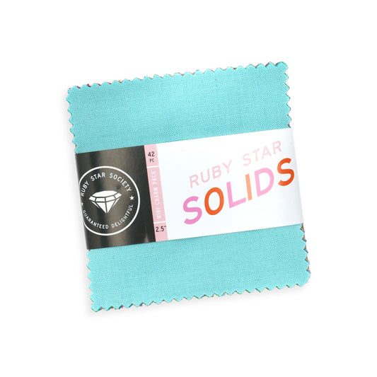Ruby Star Solids by Ruby Star Society : Mini Charm Pack