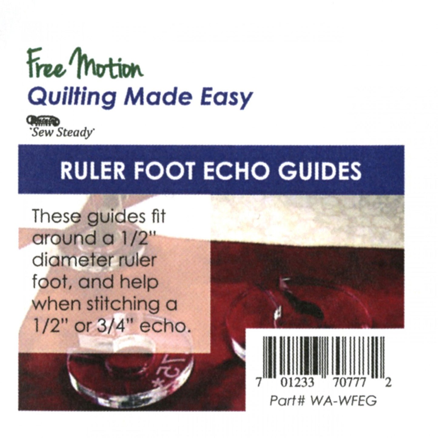Ruler Foot Echo Guide 3 Piece Set # WA-WFEG - Special Order