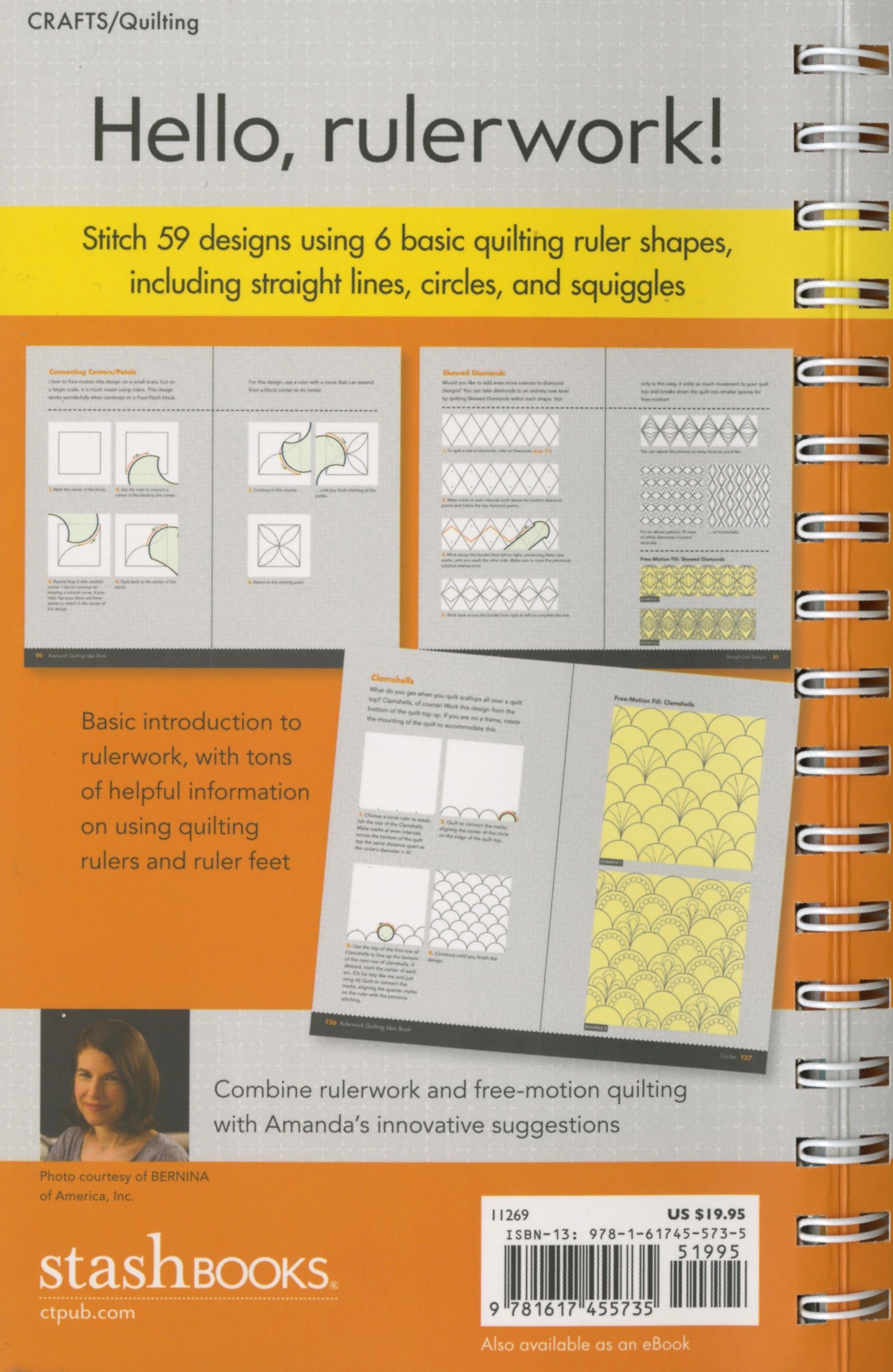 Rulerwork Quilting Idea Book # 11269 - Special Order