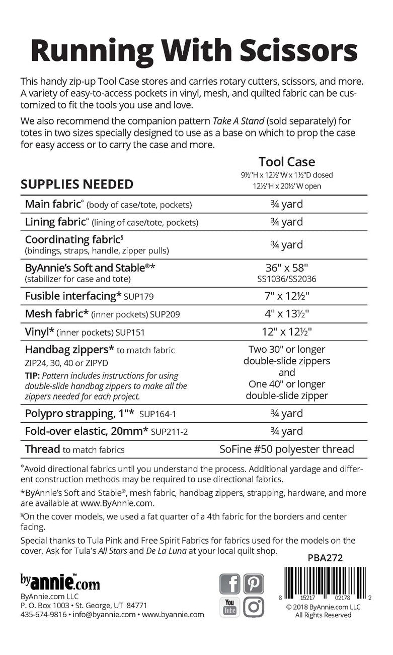 Running With Scissors # PBA272 - Special Order