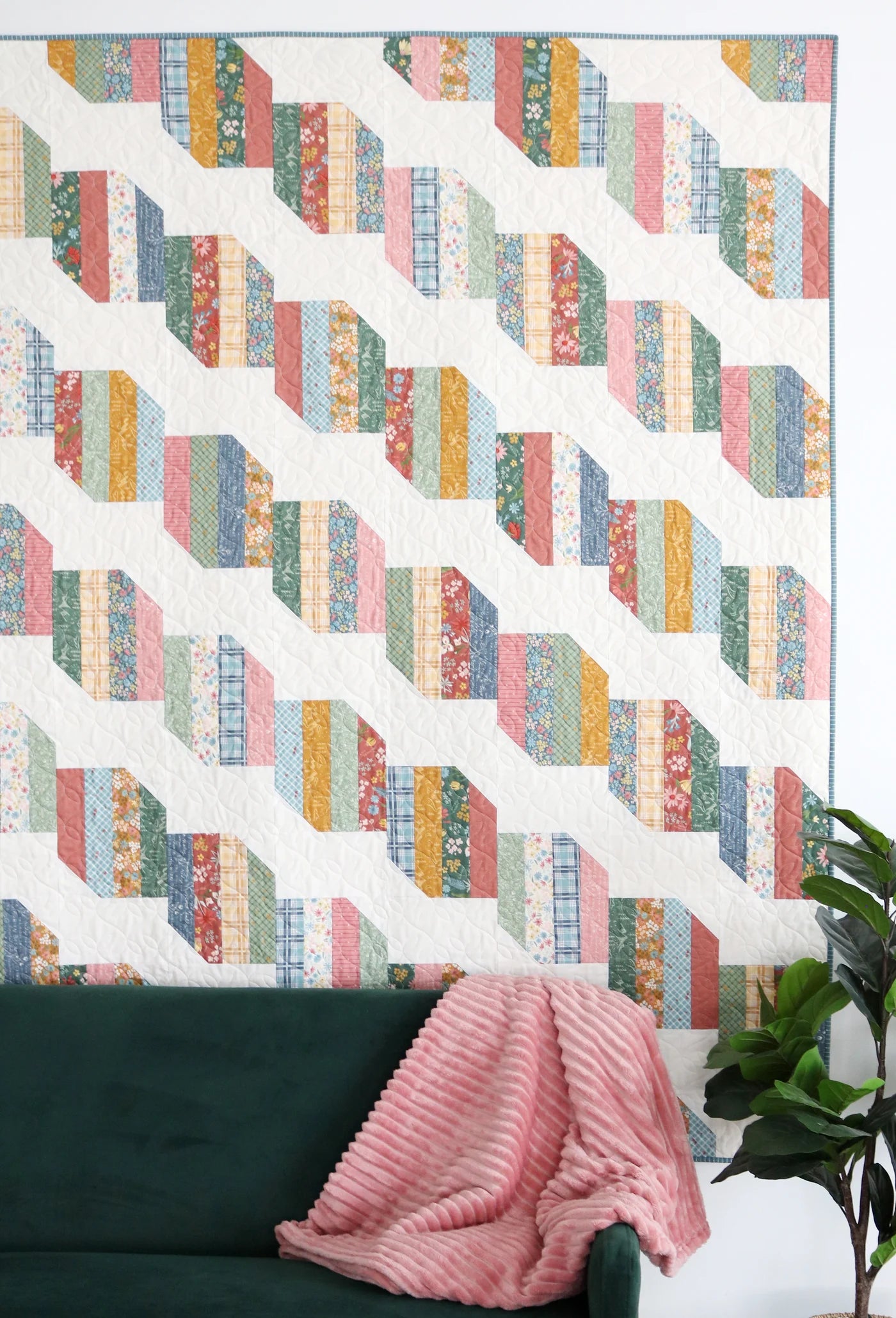 Runway Quilt Pattern Quilt Pattern by A Bright Corner