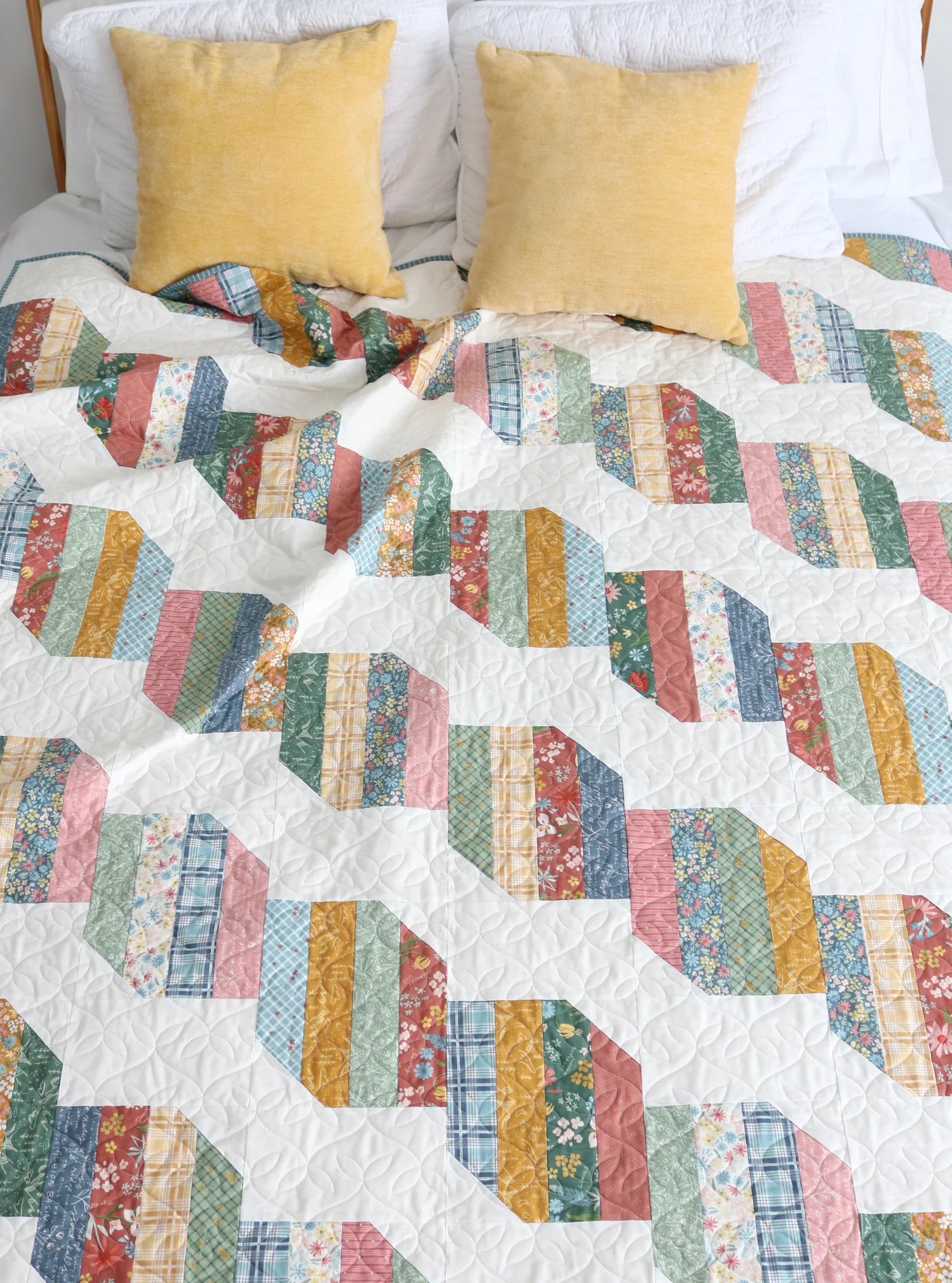 Runway Quilt Pattern Quilt Pattern by A Bright Corner