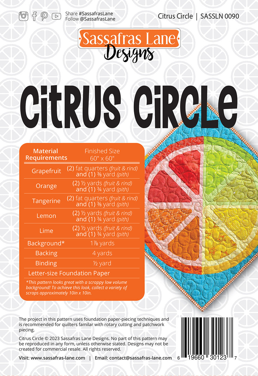 Citrus Circle # SASSLN0090- Special Order