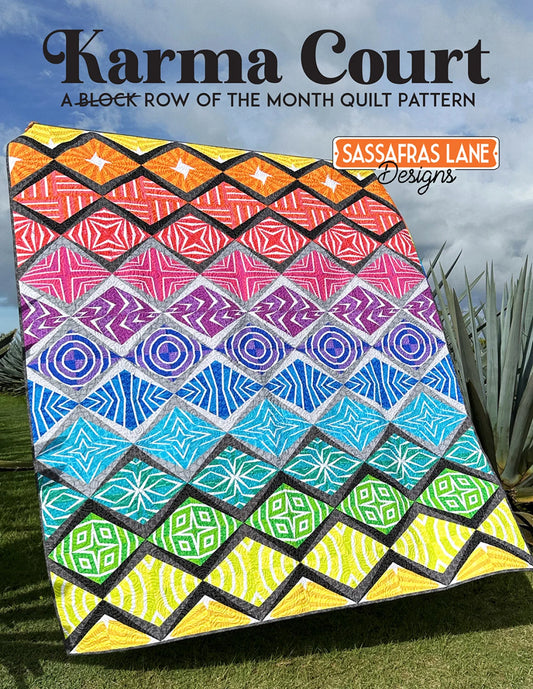Karma Court BOM Quilt Pattern by Sassafras Lane - Special Order