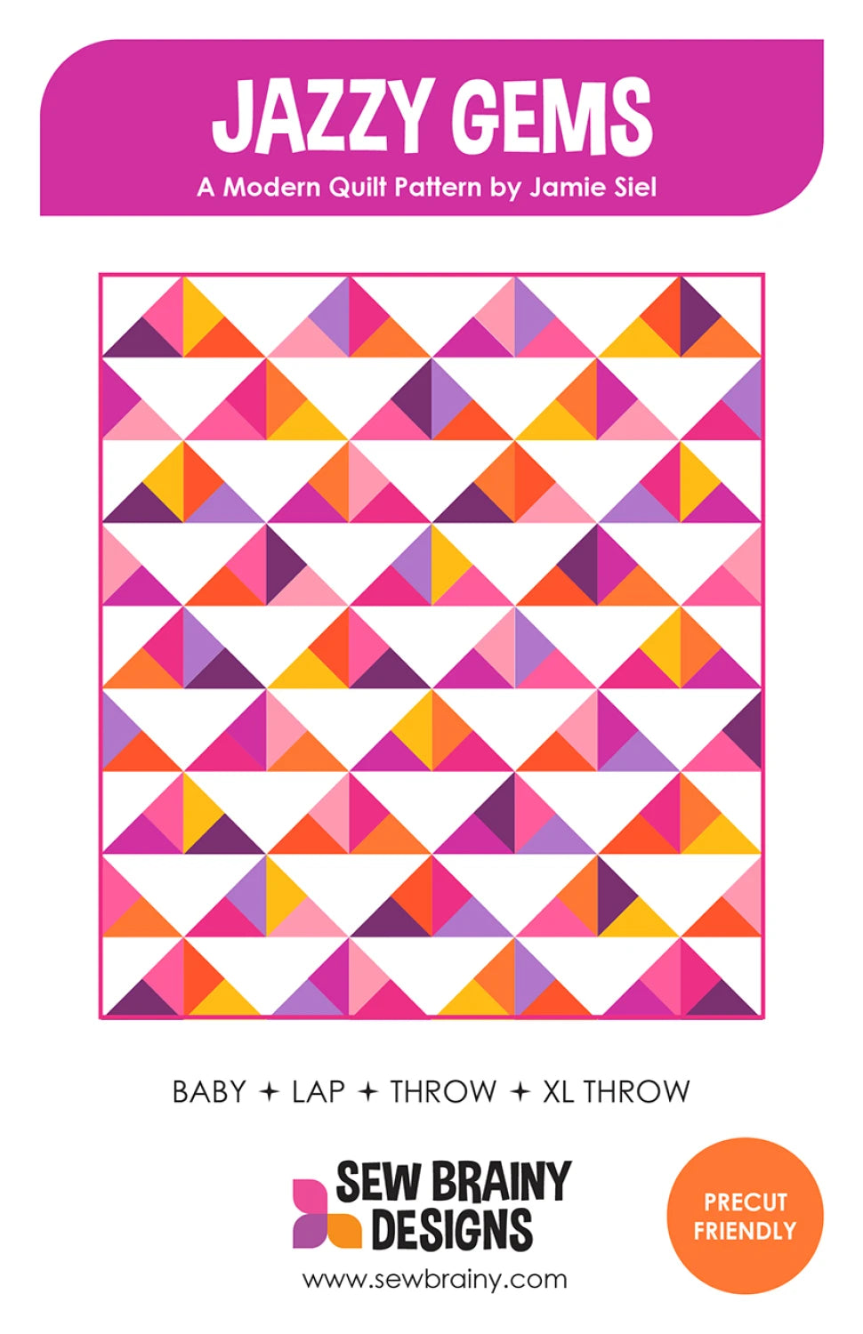 Merry and Mod by Shelby Warwood : Jazzy Gems Quilt Kit