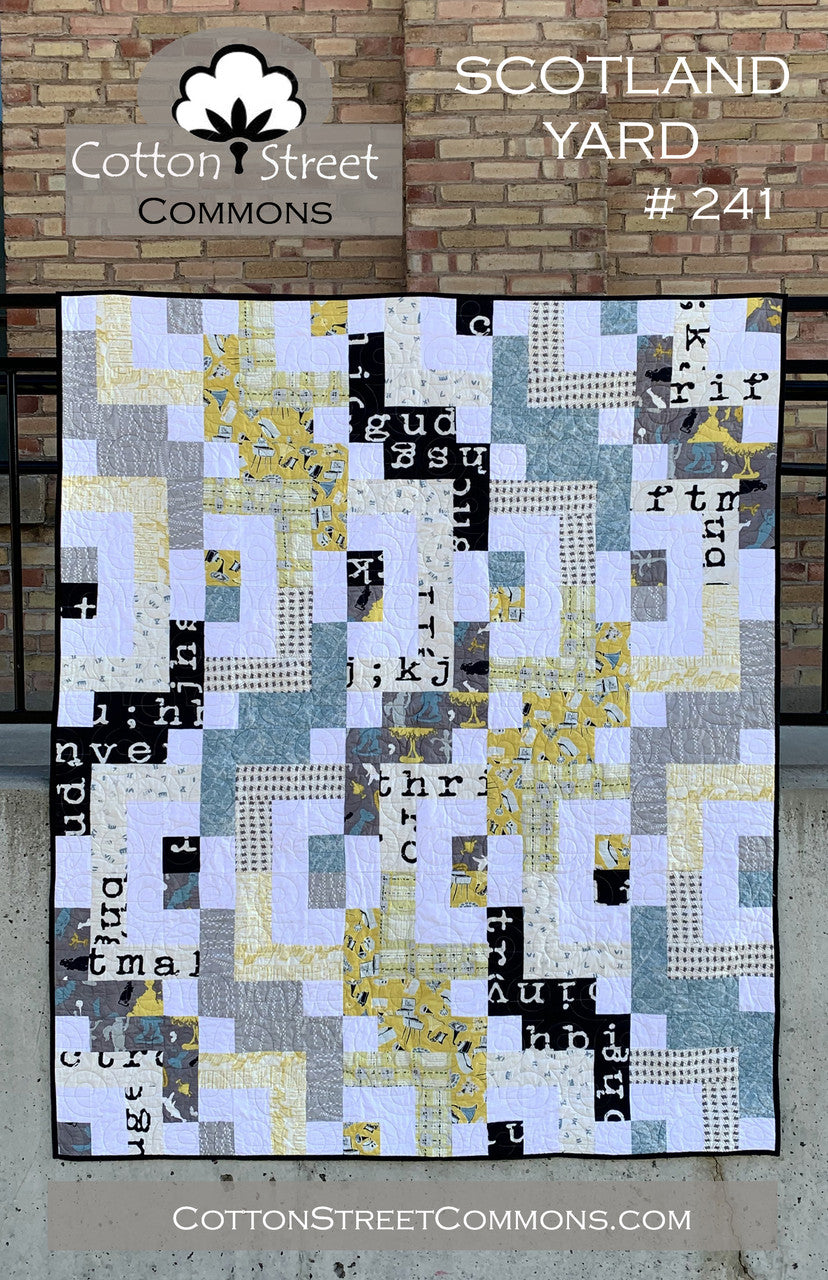 On Your Mark by Seth Apter : Scotland Yard Quilt Kit