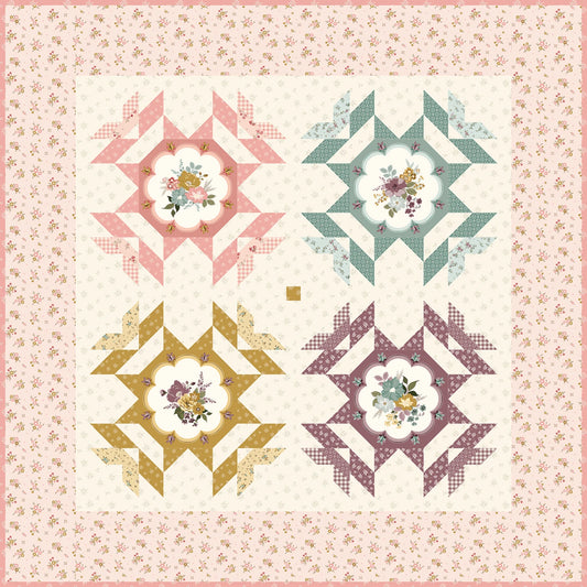 Renew by Sandy Gervais : Delicate Dance Quilt Front Shop Sample