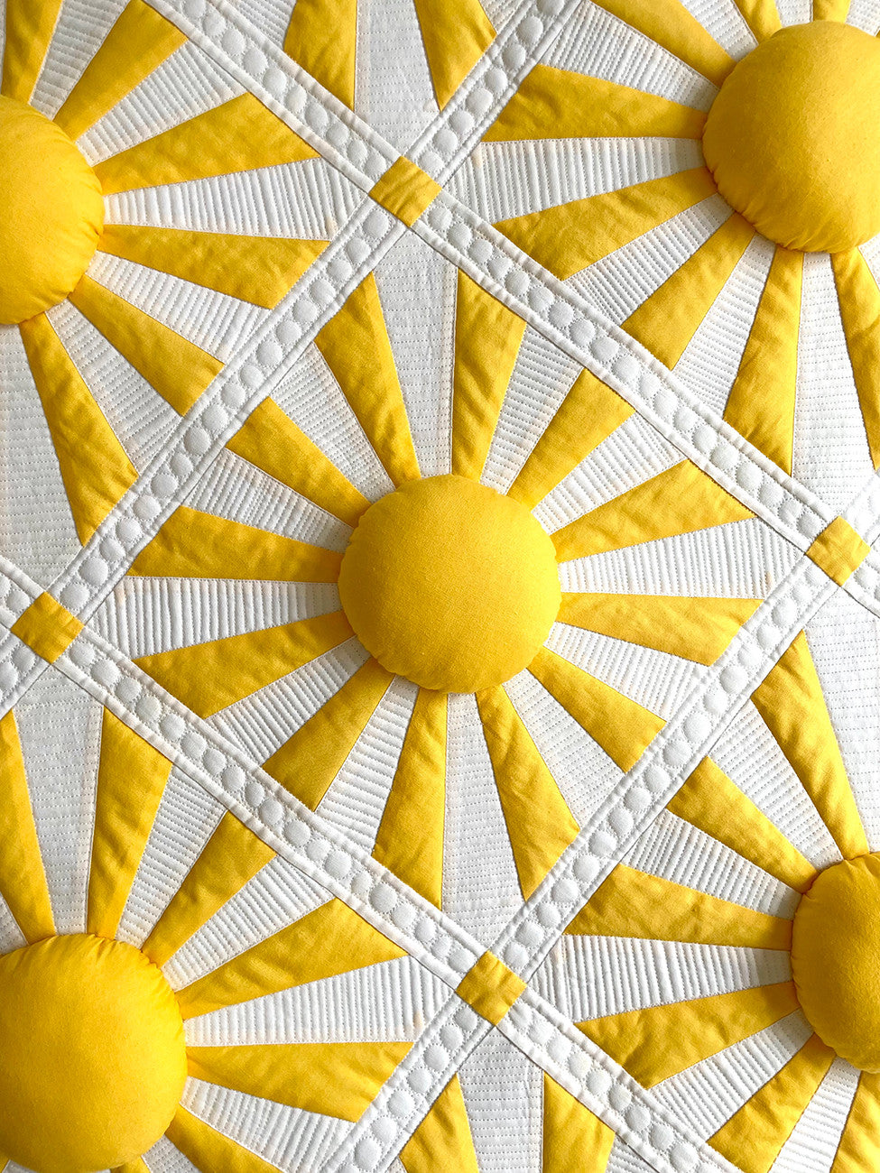 Sunshine Puff Quilt Pattern # SDQ-67459 - Special Order