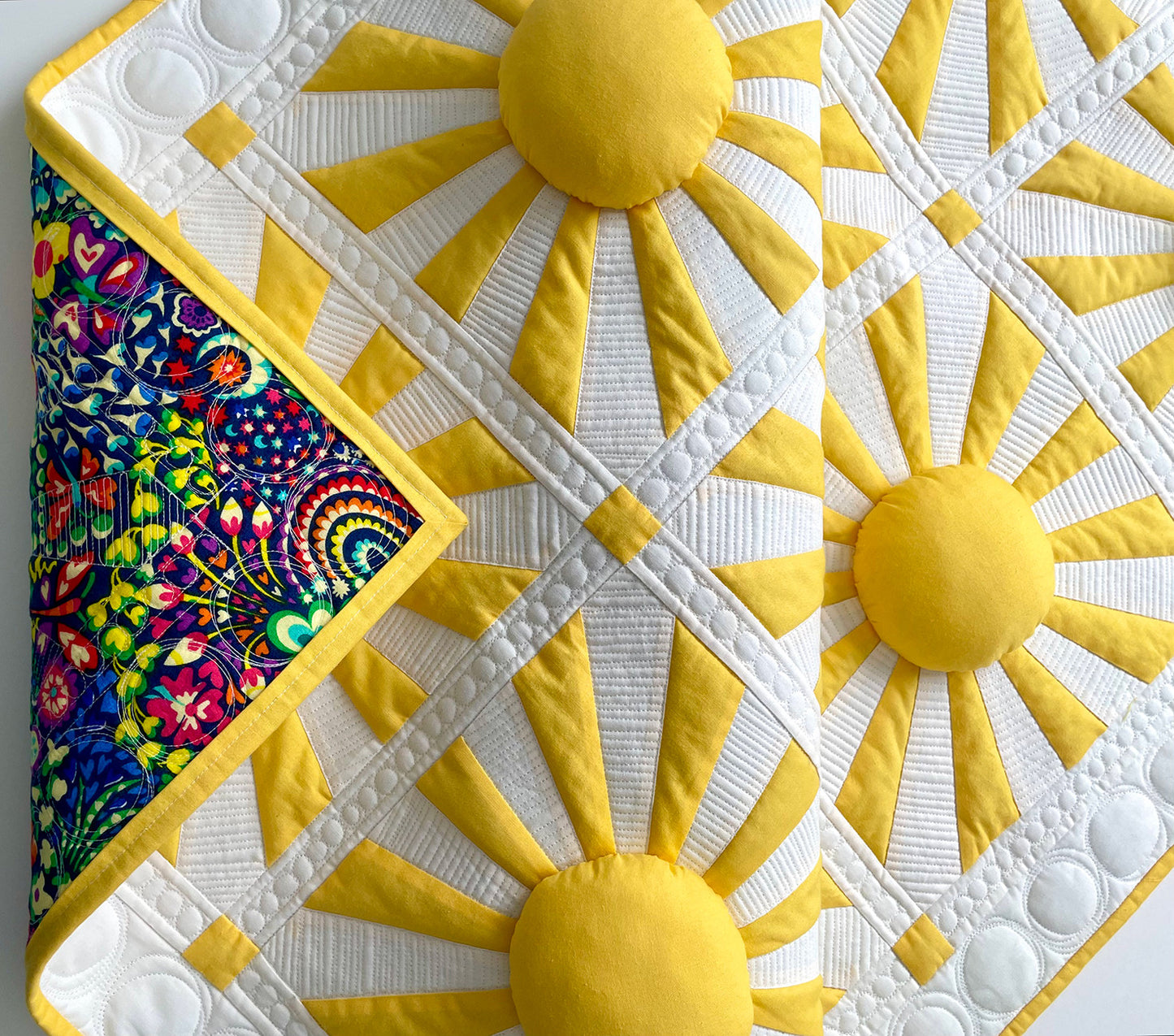 Sunshine Puff Quilt Pattern # SDQ-67459 - Special Order