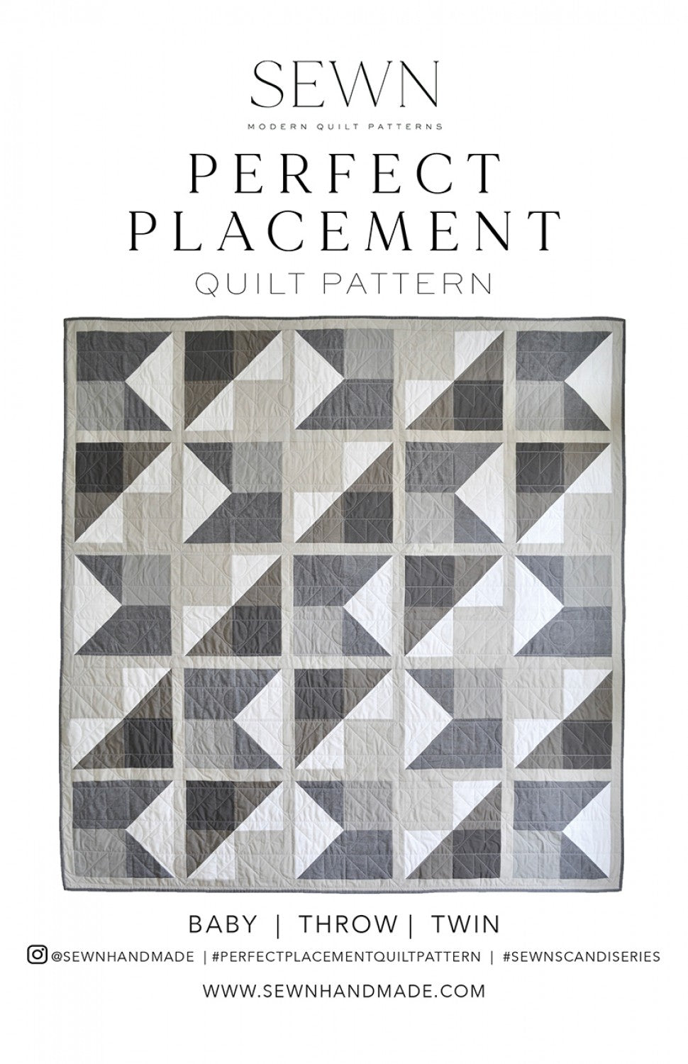 Perfect Placement Quilt Pattern # SEWN-110 - Special Order