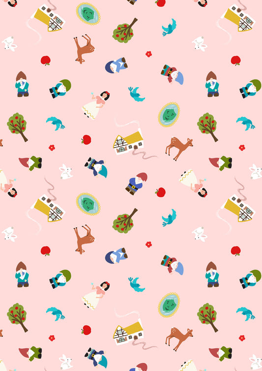 Small Things…Fairytales by Lewis & Irene : Snow White Pink SM118