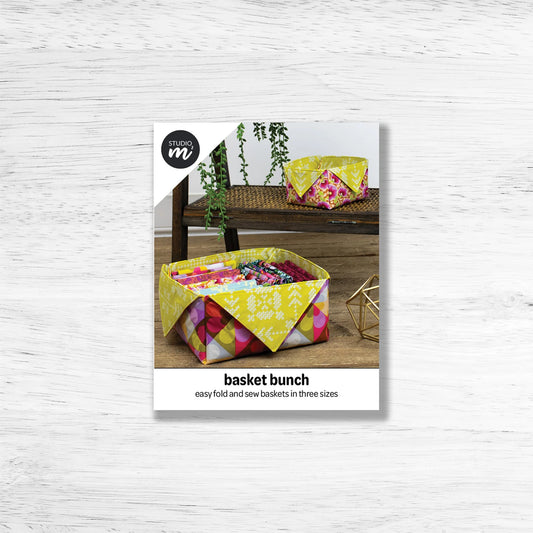 Basket Bunch Storage Basket Pattern by Studio M Squared