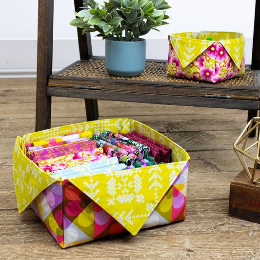 Basket Bunch Storage Basket Pattern by Studio M Squared