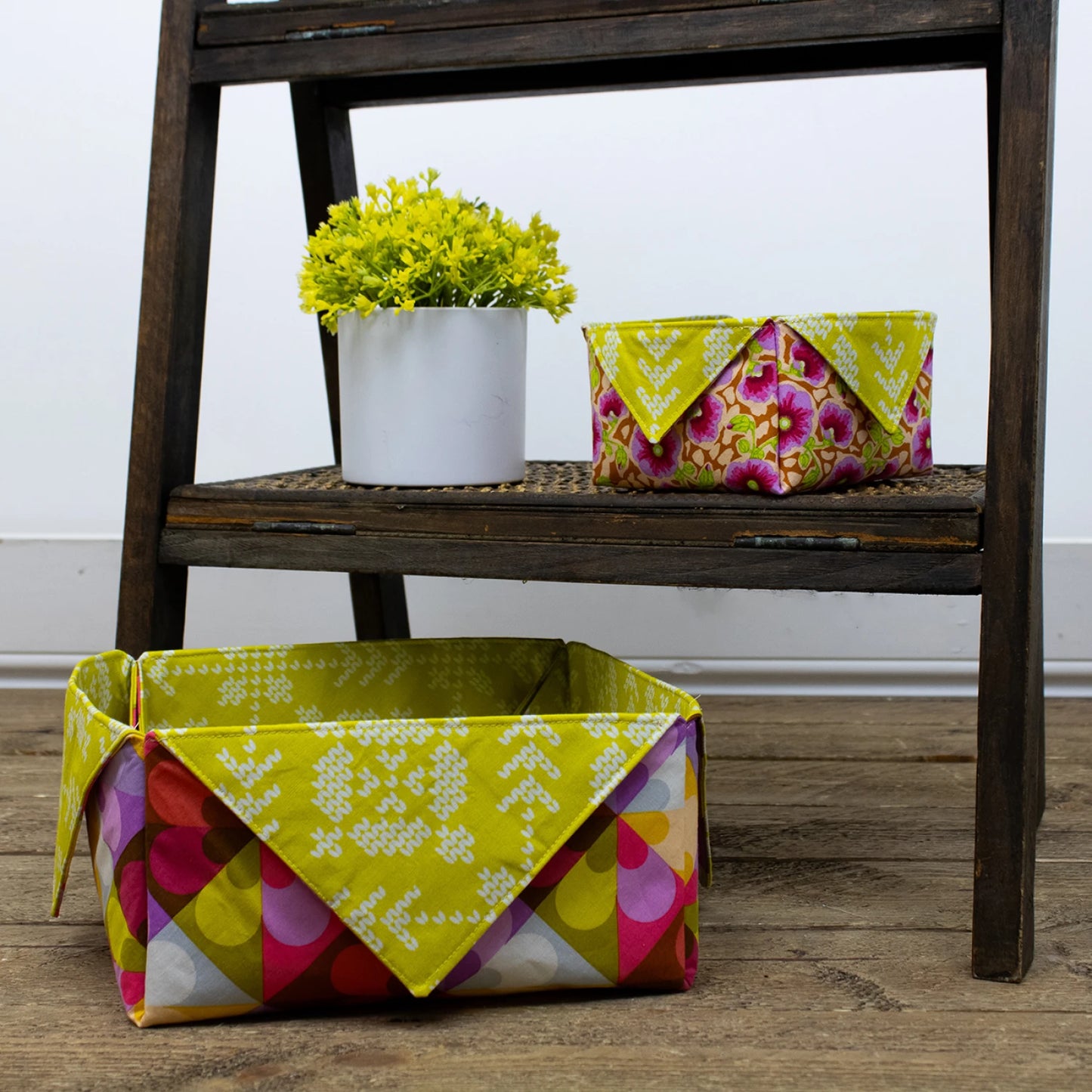 Basket Bunch Storage Basket Pattern by Studio M Squared