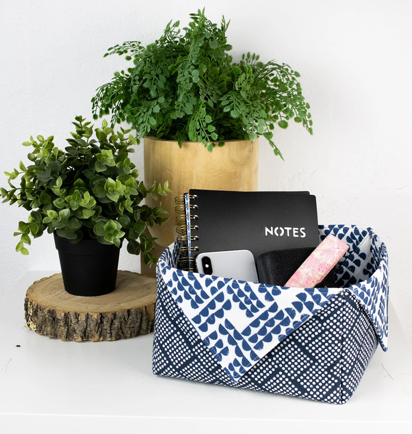 Basket Bunch Storage Basket Pattern by Studio M Squared