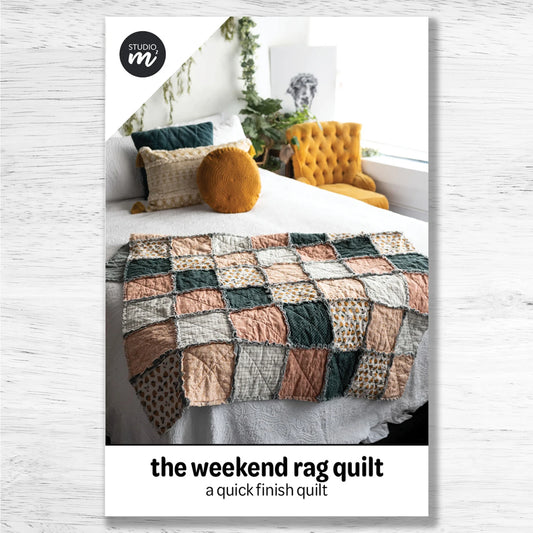 Weekend Rag Quilt Pattern by Studio M Squared